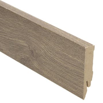Rechte folieplint 70x14 oud eiken mat geolied, Overige materialen, Verzenden, 50 tot 150 cm, Overige typen