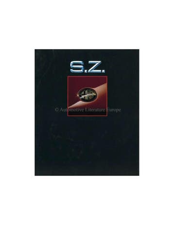 1990 ALFA ROMEO SZ HARDCOVER BROCHURE DUITS, Nieuw, Alfa Romeo, Author