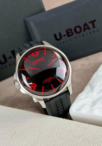 U-Boat - Darkmoon full liquid Red Left Hook - 8465/B - Heren, Nieuw