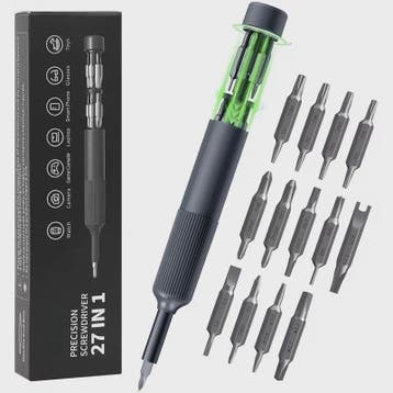 27-in-1 Precisie Schroevendraaierset - Magnetische Bits & Pe, Verzenden, Nieuw