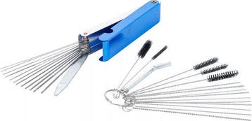 Carburettor Jet Cleaning Tool Set 16 pcs, Auto diversen, Verzenden, Nieuw