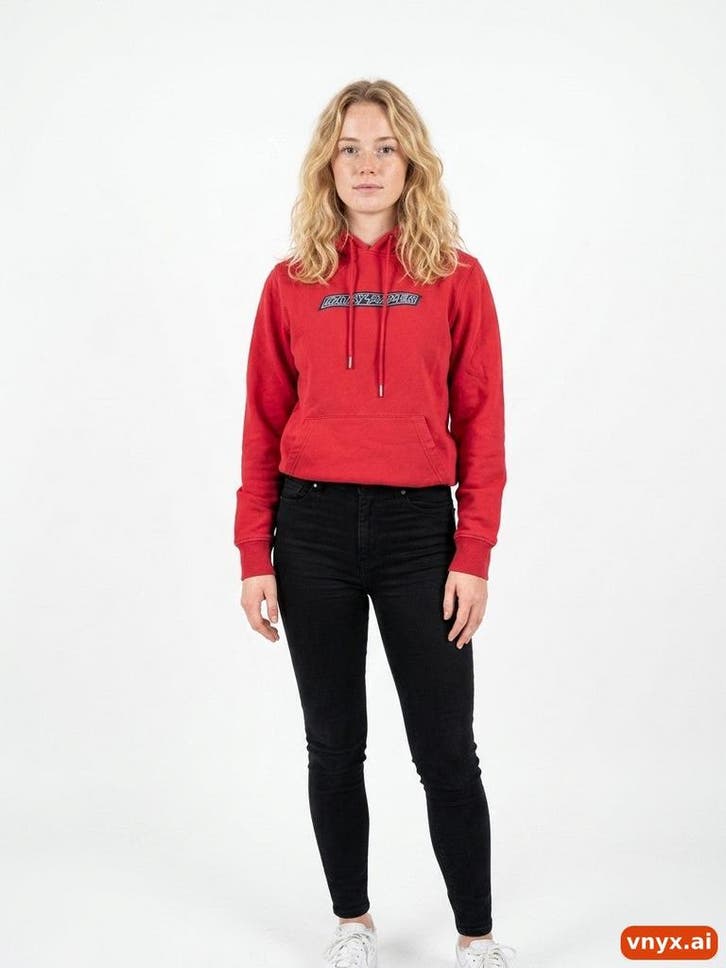 DAILY PAPER Hoodies Dames maat WS / LS Rood Vintage, Kleding | Dames, Truien en Vesten, Ophalen of Verzenden