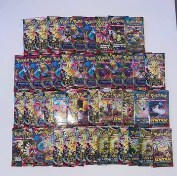 Pokémon - 48 Blisterverpakking - Lotto 48 blister packs, Nieuw