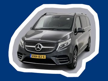 Mercedes-Benz V-Klasse 300d Lang DC Avantgarde AMG line Lede, Automaat, Gebruikt, Lederen bekleding, Diesel