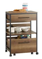 Vintage Keukentrolley met Wielen en Verwijderbare Bak, Verzenden, Nieuw