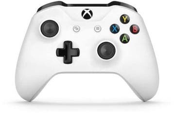 Microsoft Xbox One S Controller Wit (Xbox One Accessoires), Spelcomputers en Games, Ophalen of Verzenden, Zo goed als nieuw