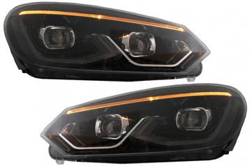 Koplampen LED Set Golf 8 Look Met Showstart Geschikt Voor..., Ophalen of Verzenden, Nieuw, Volkswagen