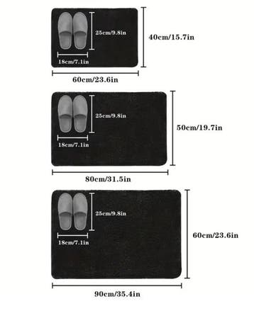 Super Absorberende Badkamermat Antislip Zacht en Veilig, Verzenden, Nieuw