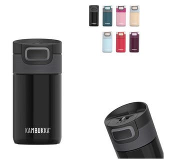 Kambukka Etna Thermosbeker 300 ml Zwart, Nieuw