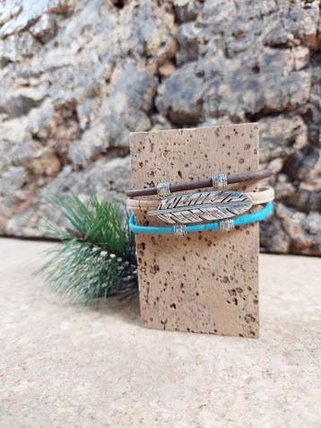 Kurk Armband - Bohemian - Diverse kleuren, Ophalen of Verzenden, Nieuw