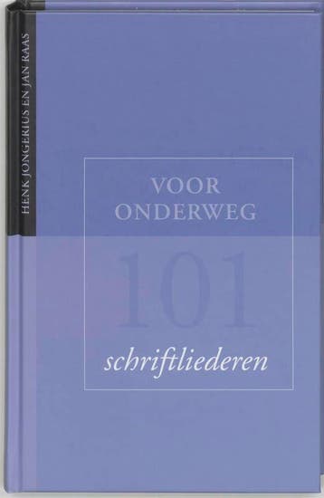 VOOR ONDERWEG - 101 SCHRIFTLIEDEREN - Henk Jongerius, Verzenden, Zo goed als nieuw, Henk Jongerius