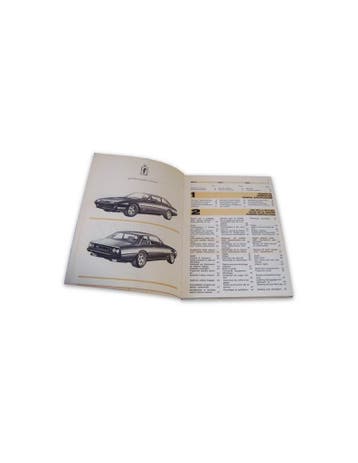 1982 FERRARI 400i INSTRUCTIEBOEKJE 250/82