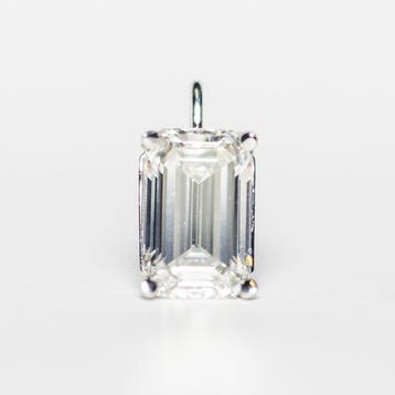 Zonder minimumprijs - Hanger - 14 karaat Witgoud - 2.20ct.