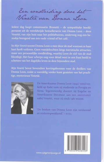 Mijn Venetie 9789023428428 Donna Leon, Boeken, Verzenden, Zo goed als nieuw, Donna Leon