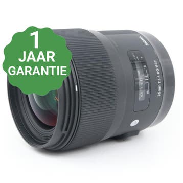 Sigma 35mm f/1.4 DG HSM Art Canon EF, Audio, Tv en Foto, Verzenden, Gebruikt