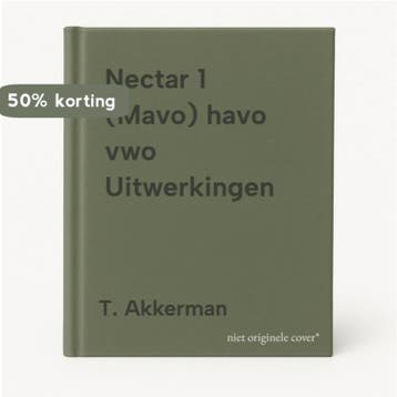 Nectar 1 (Mavo) havo vwo Uitwerkingen 9789001326517, Verzenden, Gelezen, T. Akkerman