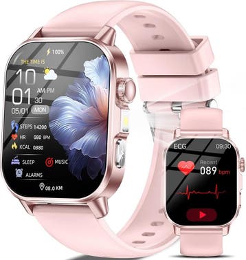 Bluetooth Smartwatch Bellen | 33% Korting, Sieraden, Tassen en Uiterlijk, Zo goed als nieuw, Android, Marsyu, Traptreden