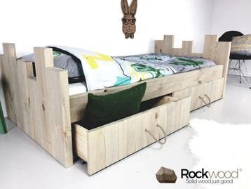 Rockwood® Kinderbed Robin Vleugje Grey, Ophalen of Verzenden, Nieuw
