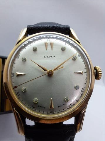 Olma - Elegante reloj suizo de cuerda manual – 15 rubíes –, Nieuw