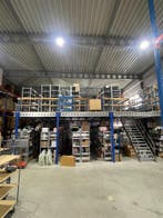 Gebruikte verdiepingsvloer 15x11.3m incl. stellingen, Ophalen