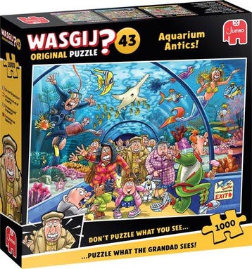 Wasgij Original 43 - Aquarium Antics! (1000), Ophalen of Verzenden, Nieuw