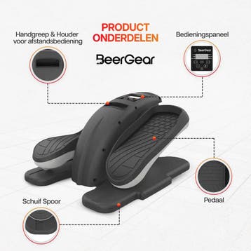 BeerGear Elektrische Stoelfiets met afstandsbediening en mat, Ophalen of Verzenden, Zo goed als nieuw