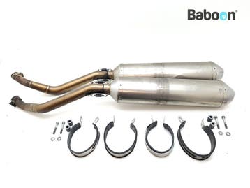 Uitlaatdemperset Sport Yamaha XT 660 X 2004-2014 (XT660X), Motoren, Onderdelen | Yamaha, Verzenden, Gebruikt