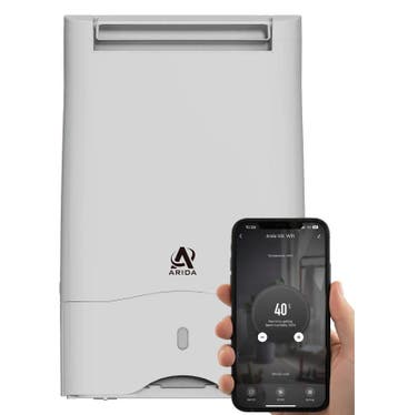 Arida Oslo 10 Liter Luchtontvochtiger met WIFI, Ophalen of Verzenden, Nieuw