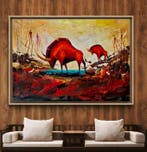 Onofre Alarcón - Tense Stillness #158- XXL NO RESERVE, Antiek en Kunst