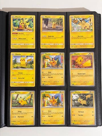 Pokémon - 200 Card - Pikachu - 11 different series - 7, Nieuw