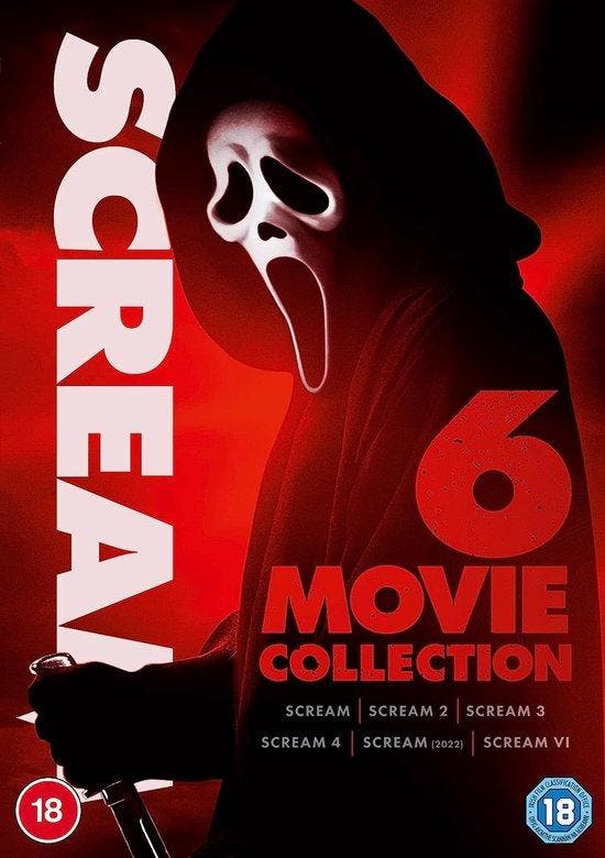 Scream Collectie 1-6 - DVD - Import zonder NL OT, Cd's en Dvd's, Dvd's | Actie, Verzenden