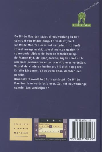 De milde Maerten / Villa Alfabet Groen 9789043702133, Verzenden, Gelezen, Robbert Jan Swiers