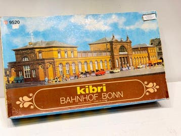 Kibri H0 - 9520 - Modeltreingebouwen (1) - Vintage Station, Nieuw