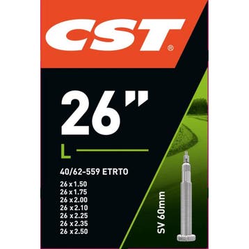 CST Binnenband 26 inch - Presta ventiel 60mm - Geschikt v..., Fietsen en Brommers, Fietsonderdelen, Ophalen of Verzenden, Nieuw