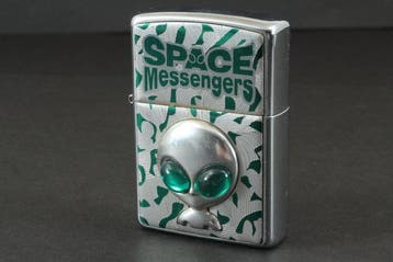 Zippo - 3D Space Messengers Alien Emblem - Aansteker -, Nieuw