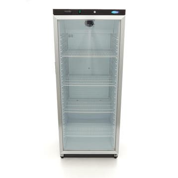 Koelkast - 600 L - Zwart - met Glazen Deur, Verzenden, Nieuw in verpakking