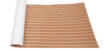 Antislip Duurzame Teak Vloermat Zelfklevend Camper Boot Jach, Verzenden, Nieuw