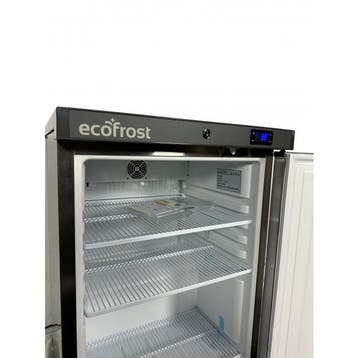Ecofrost Koelkast 155L | Statisch + Ventilator | RVS | Energ, Ophalen of Verzenden, Nieuw