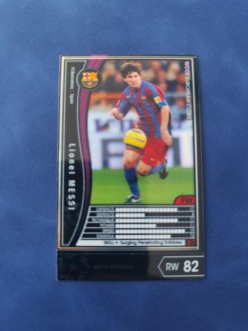 2005/2006 Panini WCCF FOOTISTA Lionel Messi Rookie-kaart,, Nieuw