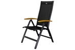 Hartman Roma verstelbare tuinstoel - Teak armleuning, Tuin en Terras, Tuinstoelen, Verzenden, Nieuw, Overige materialen