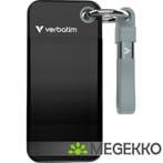 Verbatim Pocket SSD 1TB Externe SSD - Grijs, Computers en Software, Harde schijven, Verzenden, Nieuw, Verbatim