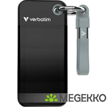 Verbatim Pocket SSD 1TB Externe SSD - Grijs, Computers en Software, Harde schijven, Verzenden, Nieuw, Verbatim