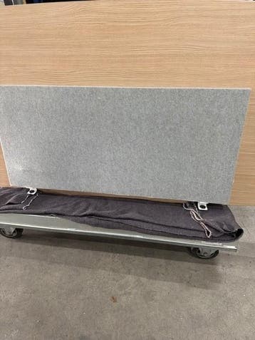Zilenzio diverse showroom akoestische tafel/bureauschermen, Werkplek, Ophalen of Verzenden, Gebruikt
