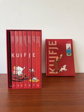 Kuifje 1-8 - De avonturen van Kuifje - 8 Complete series -, Boeken, Nieuw
