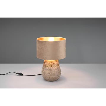 LED Tafellamp - Tafelverlichting - Trion Kalan - E27 Fitting, Ophalen of Verzenden, Nieuw, Metaal, Overige fittingen