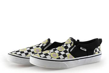 Vans Instappers in maat 36½ Zwart, Verzenden, Zo goed als nieuw, Vans, Instappers
