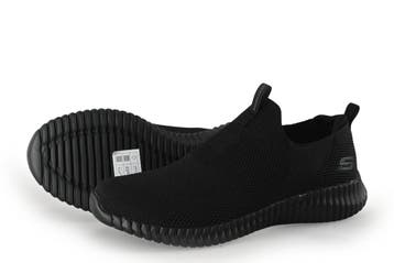 Skechers Instappers in maat 36 Zwart, Skechers, Verzenden, Zo goed als nieuw, Instappers
