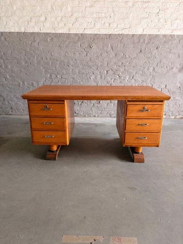 Bureau - Eik, Hout - Amsterdamse School
