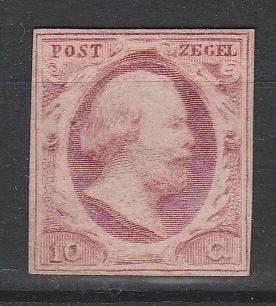 Postzegels Nederland 1852 Koning Willem III NR.2 (1485), Verzenden, T/m 1940, Postfris