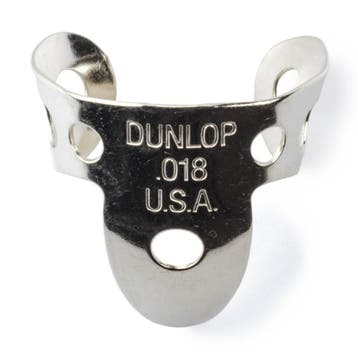 Jim Dunlop RVS vingerplectrum + duimplectrum  0.018 - 5-pack, Ophalen of Verzenden, Nieuw, Banjo